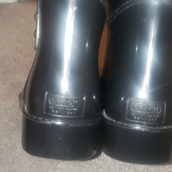 Coach tall Rainboots - Picture 3 of 8